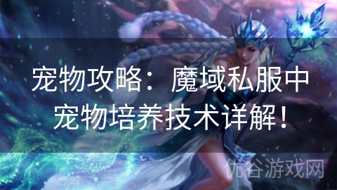 宠物攻略：魔域私服中宠物培养技术详解！