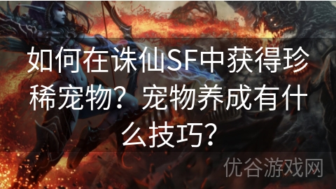 如何在诛仙SF中获得珍稀宠物？宠物养成有什么技巧？