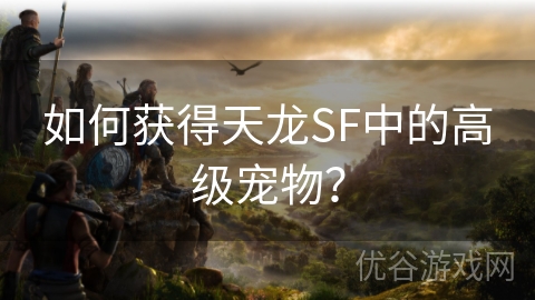 如何获得天龙SF中的高级宠物？