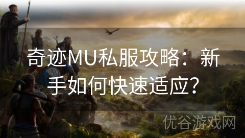 奇迹MU私服攻略：新手如何快速适应？