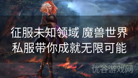 征服未知领域 魔兽世界私服带你成就无限可能