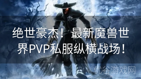 绝世豪杰！最新魔兽世界PVP私服纵横战场！