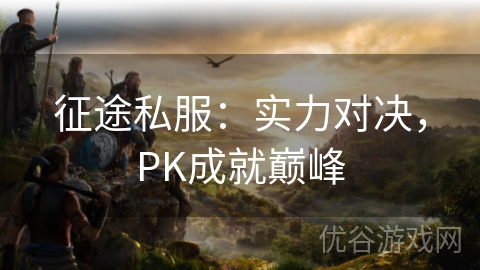 征途私服：实力对决，PK成就巅峰