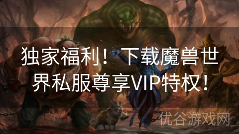 独家福利！下载魔兽世界私服尊享VIP特权！