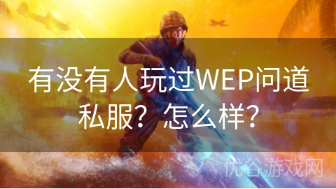 有没有人玩过WEP问道私服？怎么样？