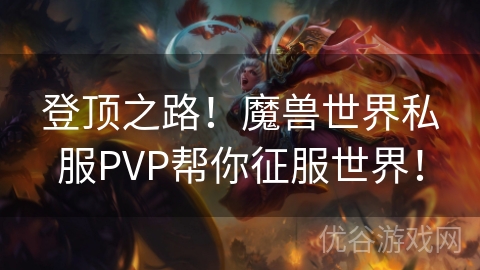 登顶之路！魔兽世界私服PVP帮你征服世界！