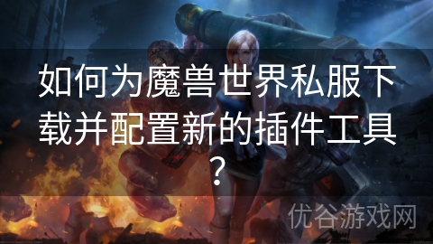 如何为魔兽世界私服下载并配置新的插件工具？