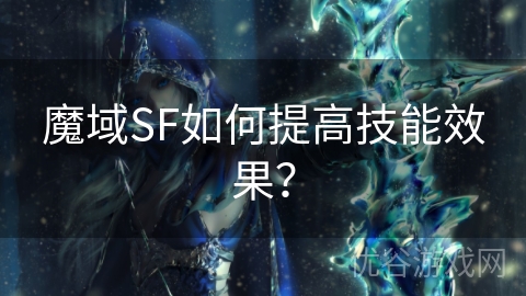 魔域SF如何提高技能效果？