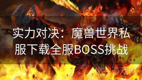 实力对决：魔兽世界私服下载全服BOSS挑战