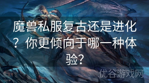 魔兽私服复古还是进化？你更倾向于哪一种体验？