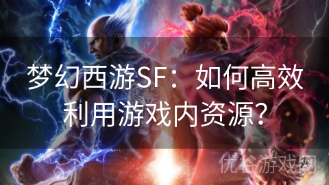 梦幻西游SF：如何高效利用游戏内资源？