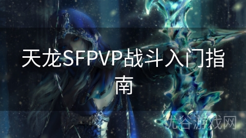 天龙SFPVP战斗入门指南